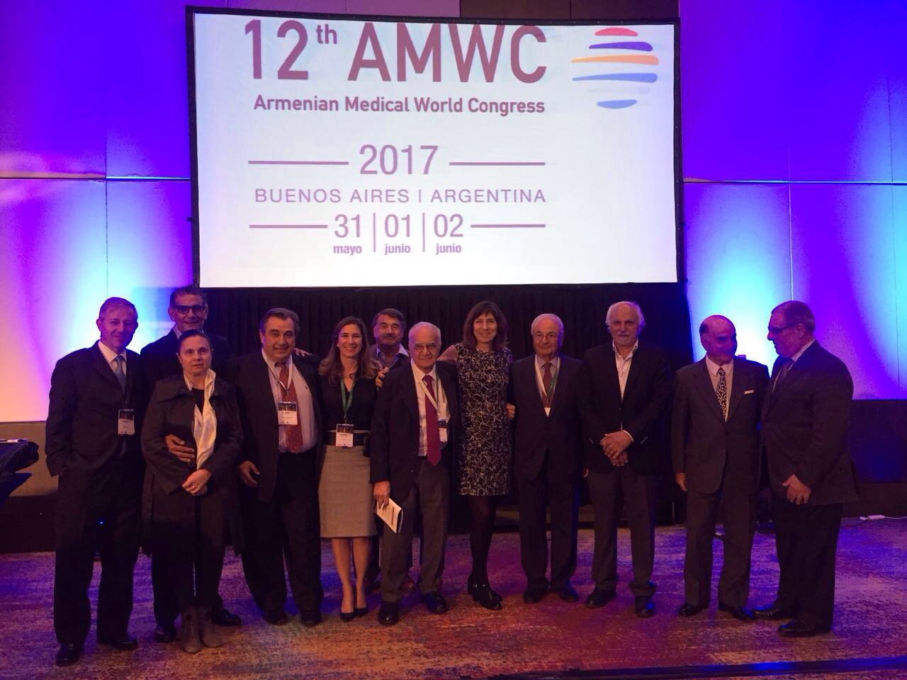 El Fondo Armenia participó del 12º Congreso Mundial de Médicos Armenios