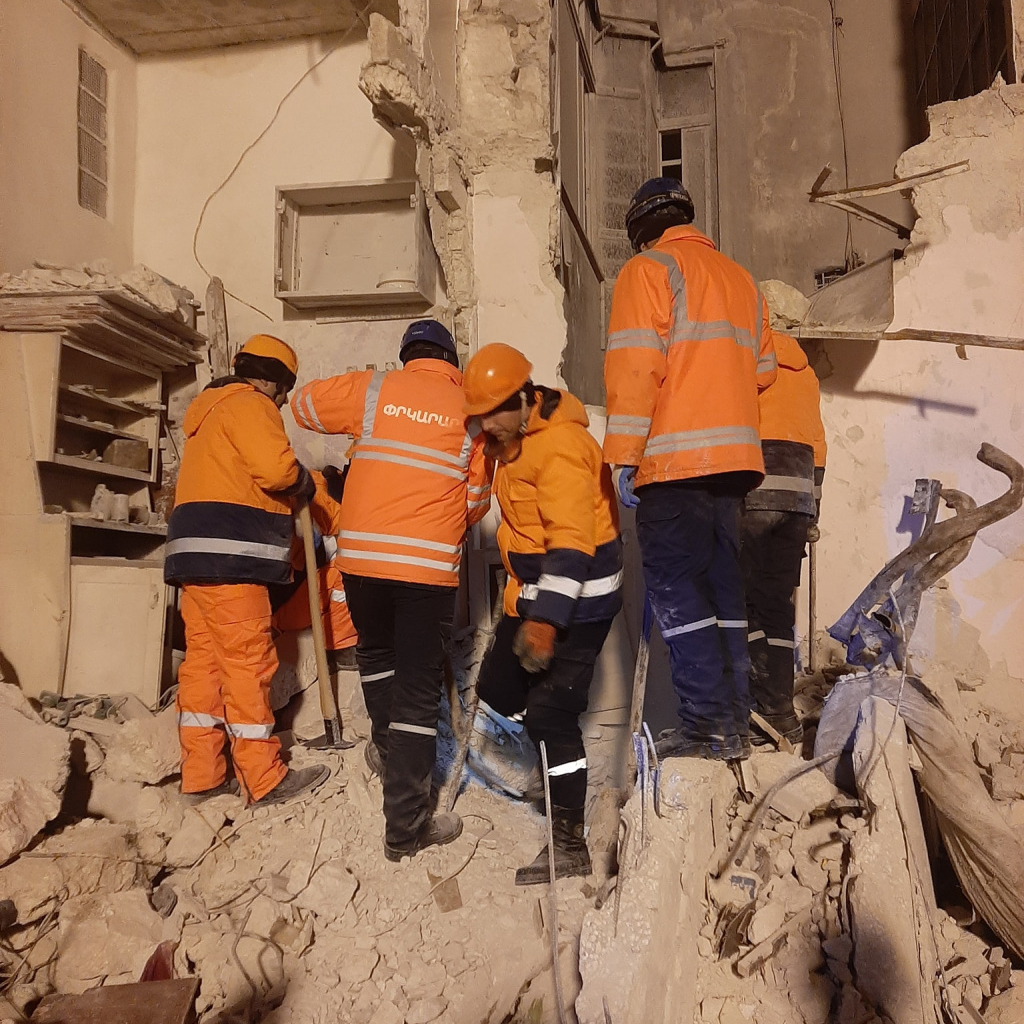 El Fondo Nacional Armenia proporciona asistencia humanitaria urgente a la Comunidad Armenia de Siria.