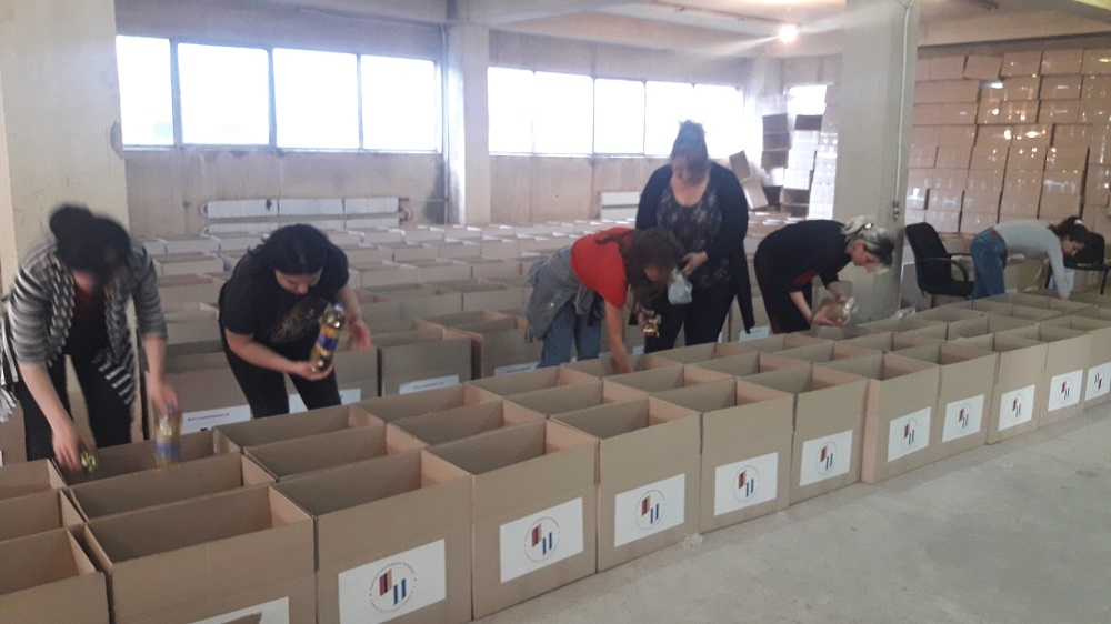 Ayuda social para 250 familias refugiadas